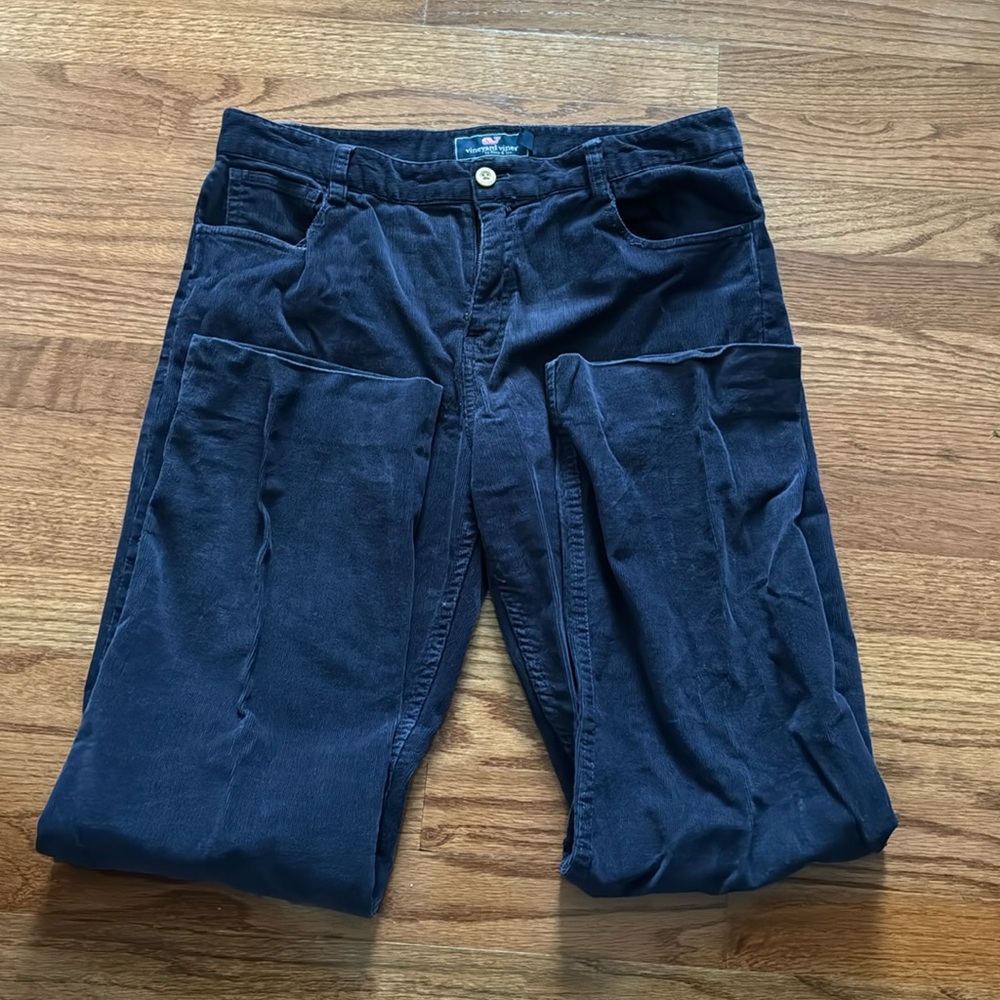 Vineyard Vines boys navy corduroy pants